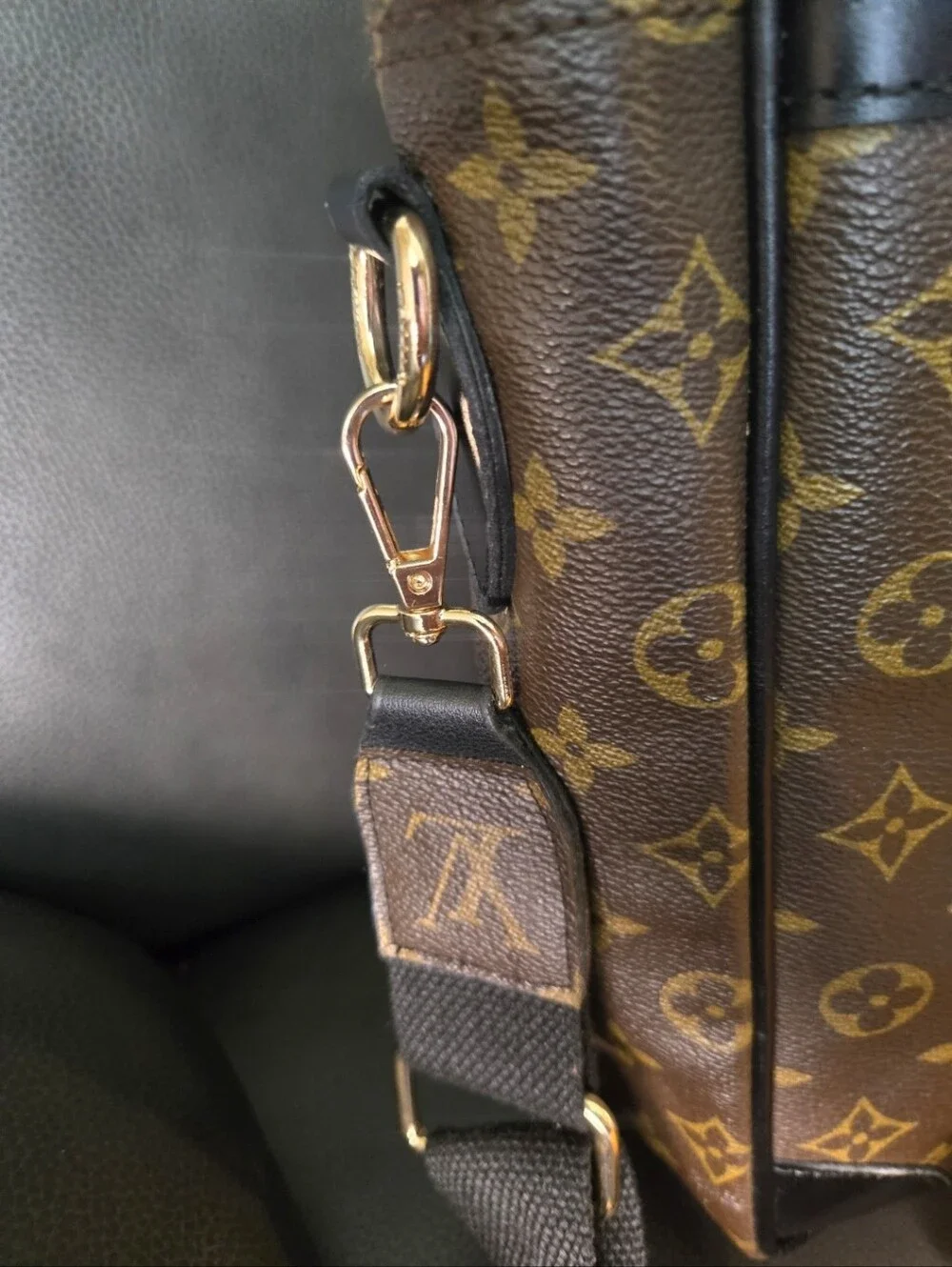 Louis Vuitton Brown Monogram Canvas Crossbody Bag